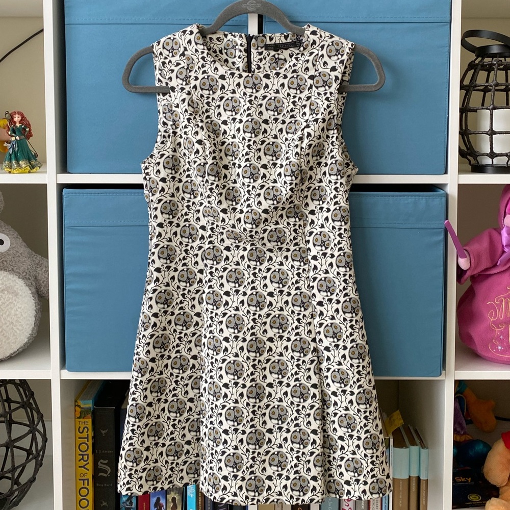 Zara mini floral print dress!